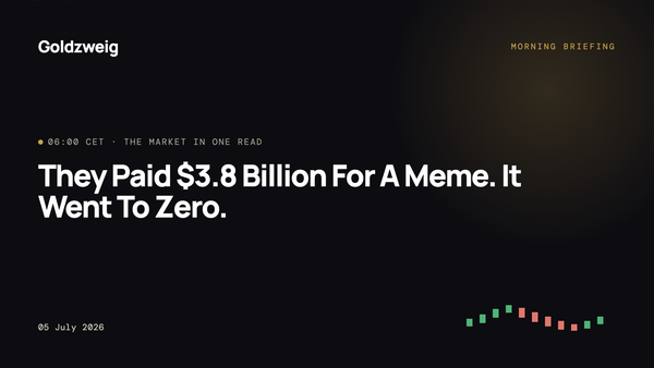 They Paid $3.8 Billion For A Meme. It Went To Zero.