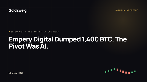 Empery Digital Dumped 1,400 BTC. The Pivot Was AI.