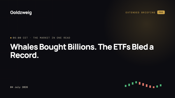 Whales Bought Billions. The ETFs Bled a Record.