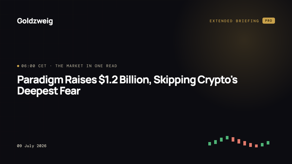 Paradigm Raises $1.2 Billion, Skipping Crypto's Deepest Fear