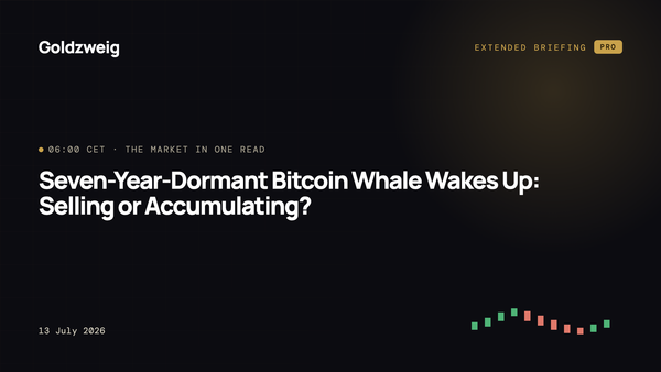 Seven-Year-Dormant Bitcoin Whale Wakes Up: Selling or Accumulating?