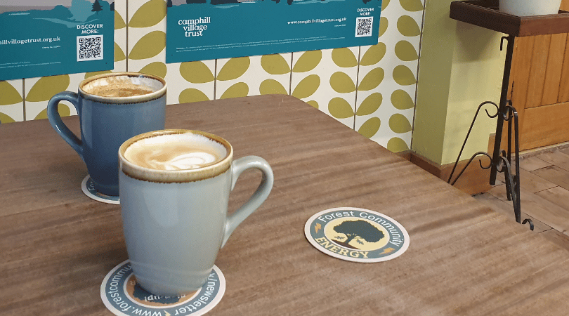 Supporting our local cafes..