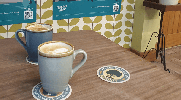 Supporting our local cafes..