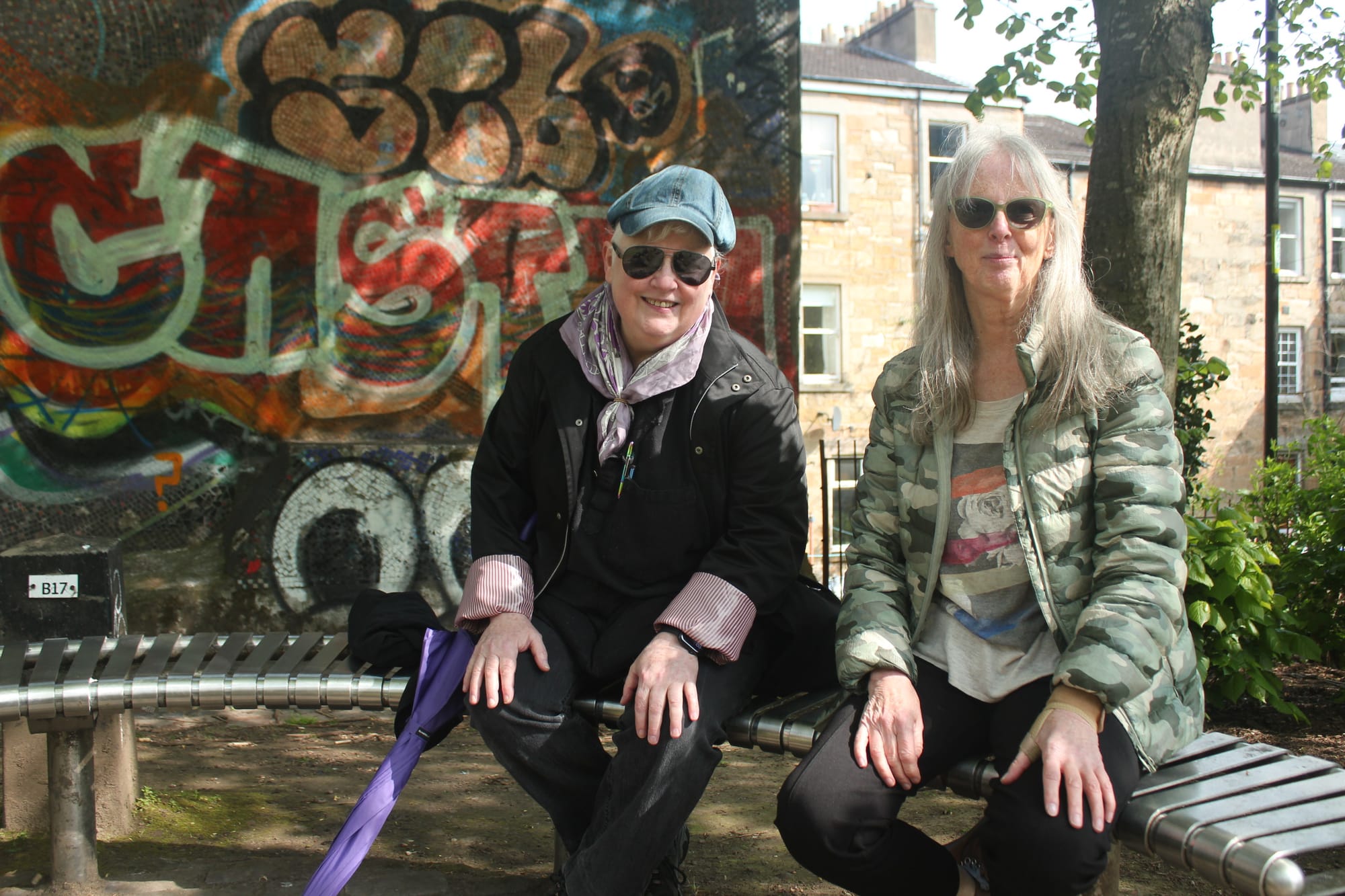 The great Garnethill graffiti war