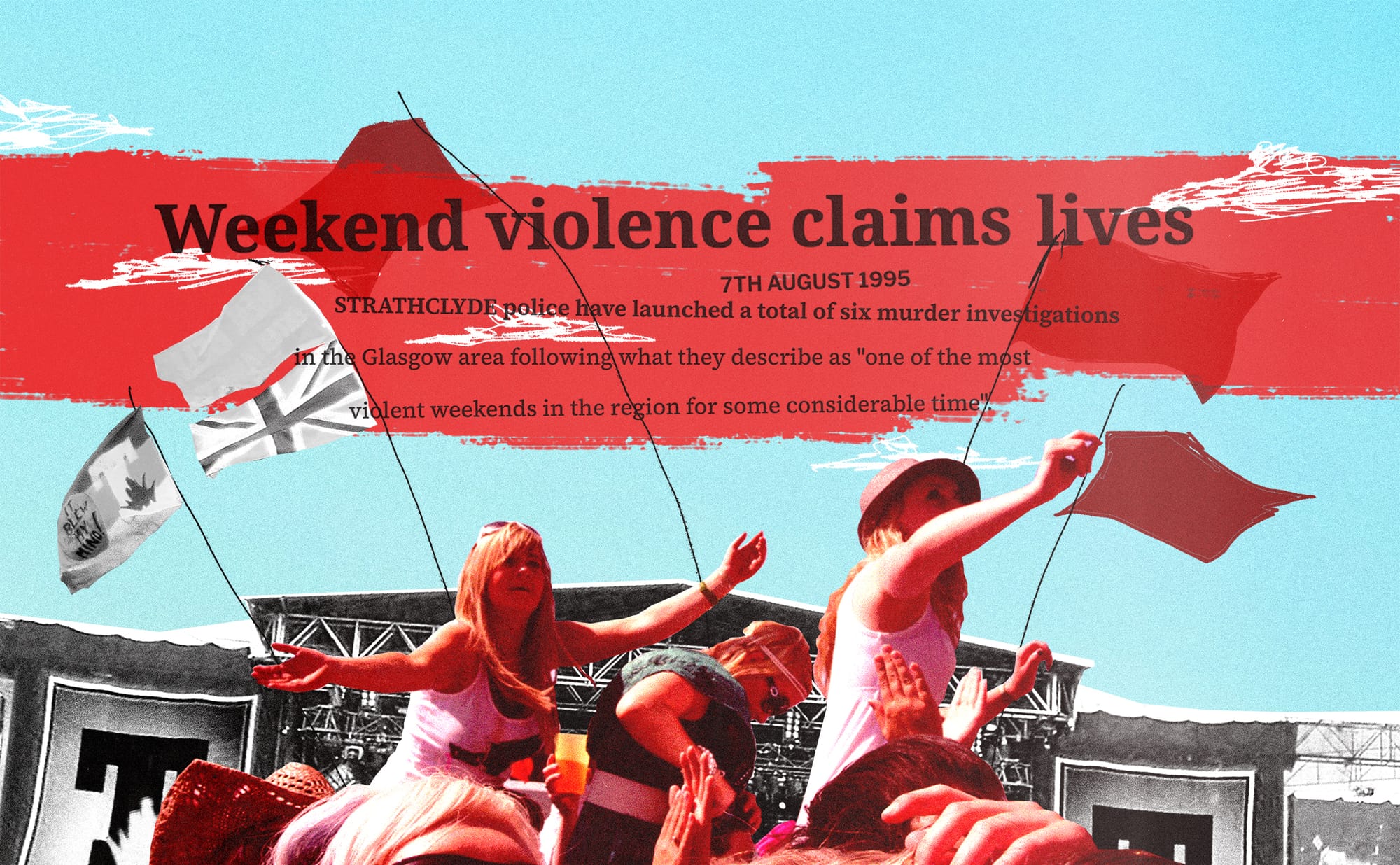 T in the Park 1995 and Glasgow’s Weekend of Mayhem