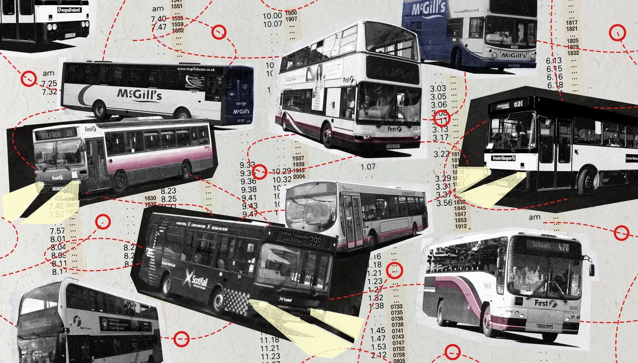 Glasgow’s great bus showdown