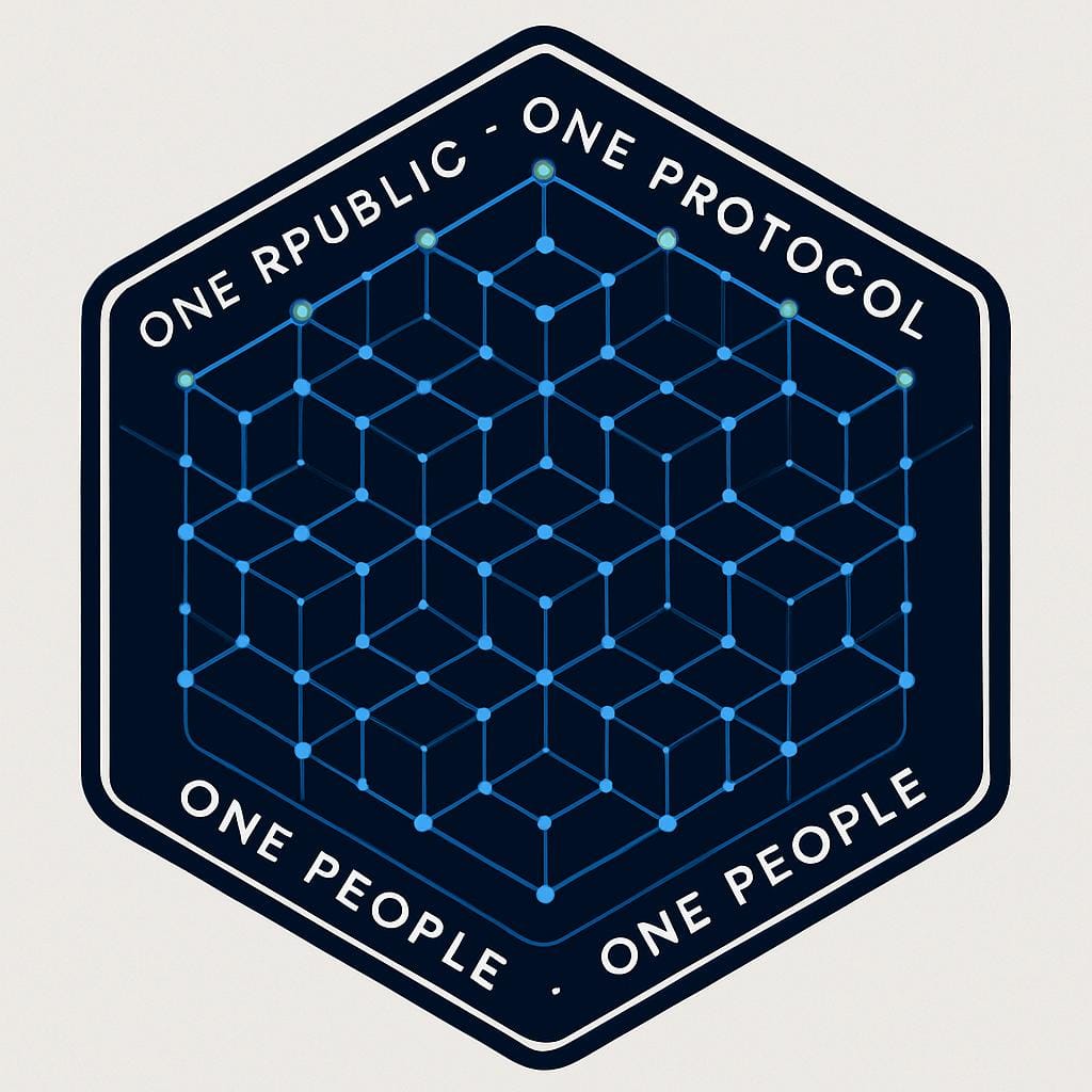 The promise of unity through protocol. Order through systematic coordination. Security through compliance