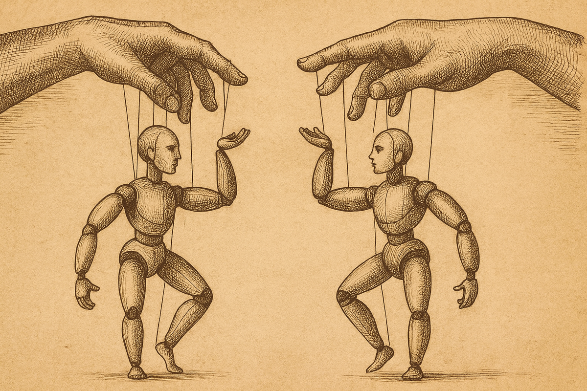 The Puppet Masters of Language