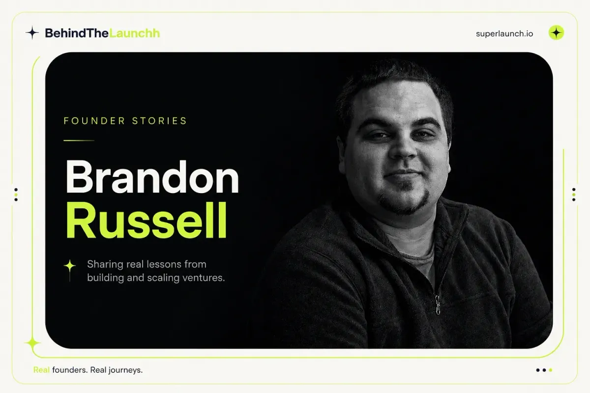 From Teacher to AI Founder: How Brandon Russell Is Building 4THDMC | EVOLVE