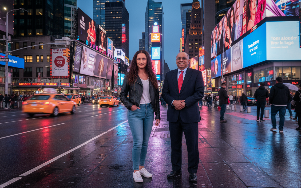 Combining 2 people in one photo - Seb & Mona