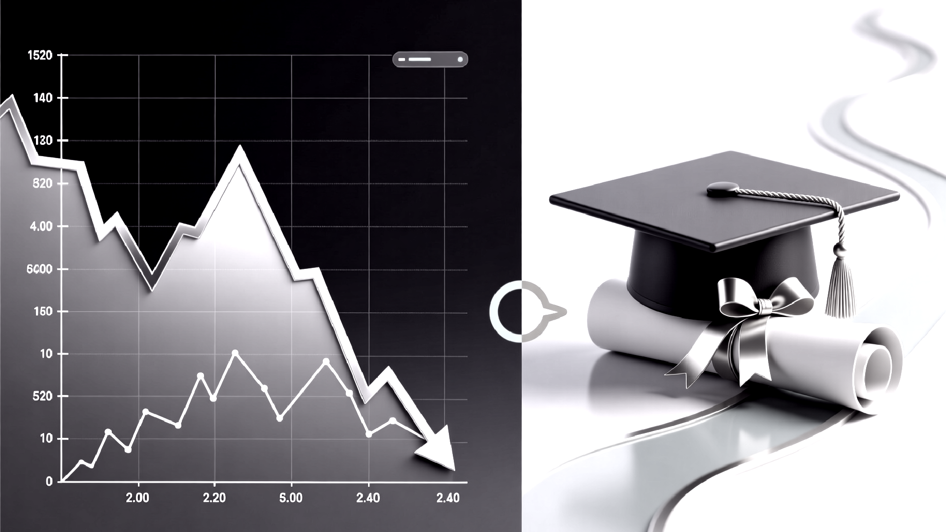 Money and education musings from a $100K drop