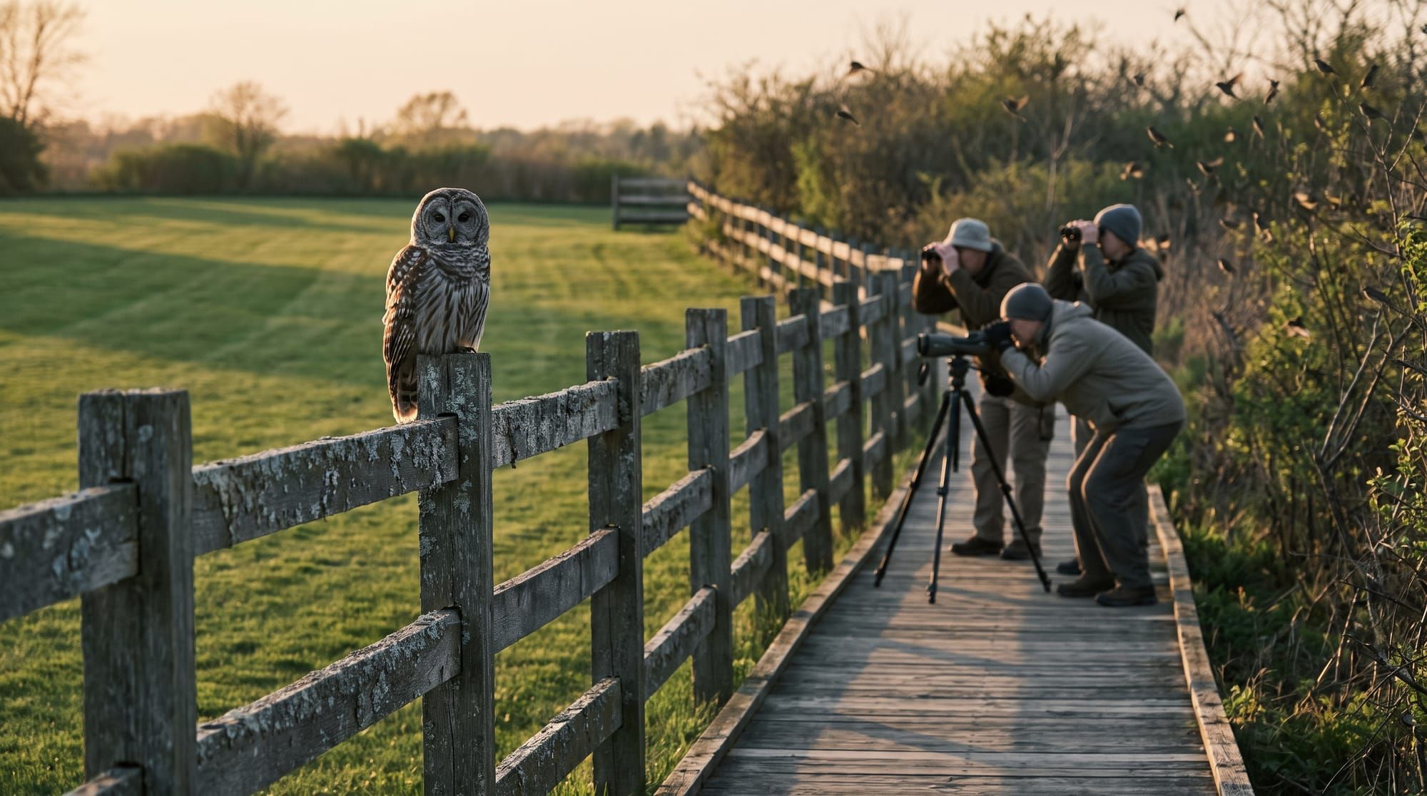The Radiologist Teaches Birdwatching