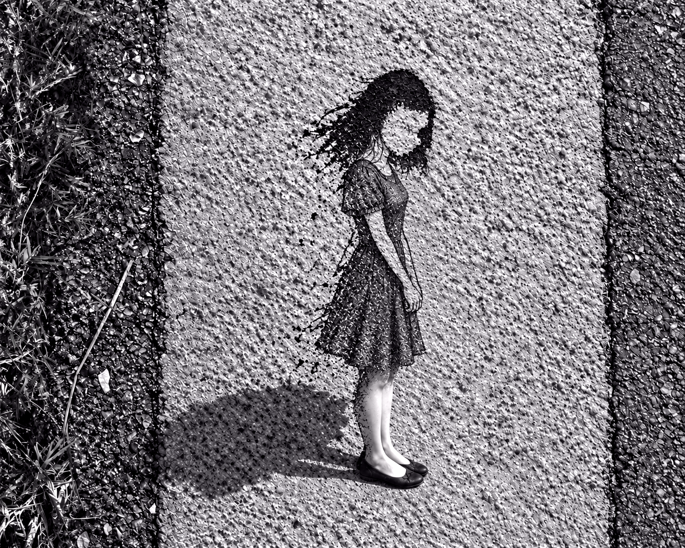 The Stain on the Sidewalk in Davenport