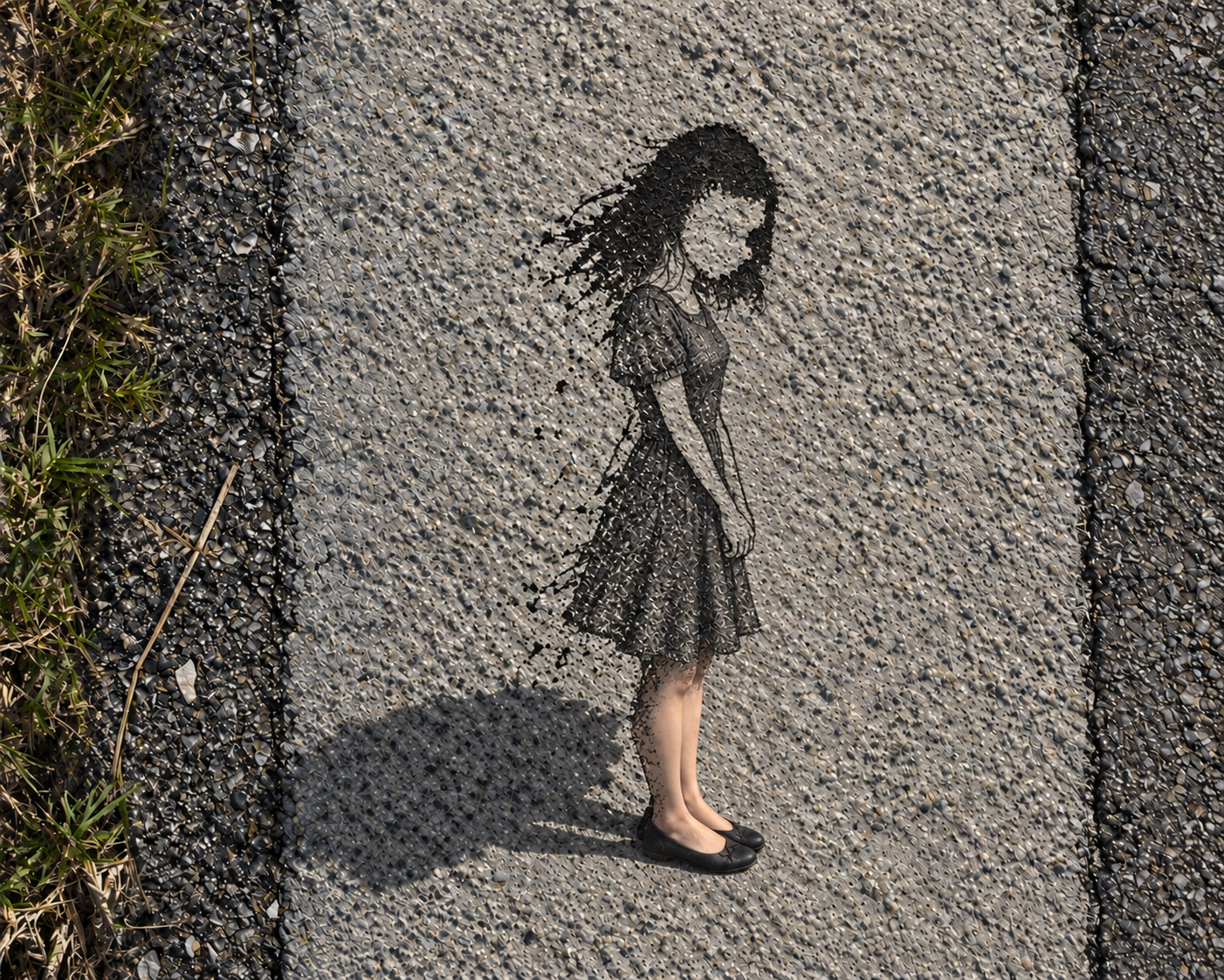 The Stain on the Sidewalk in Davenport