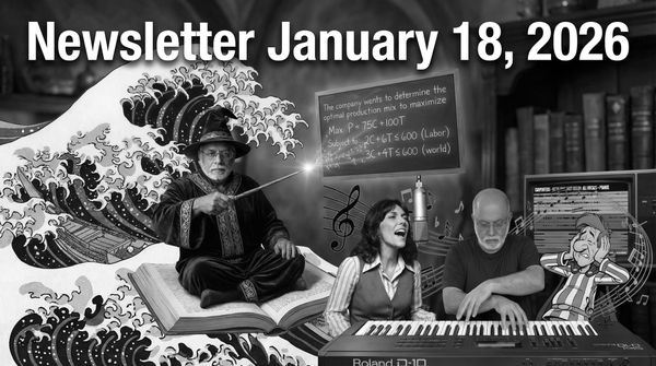 002 Newsletter - Jan 18, 2026