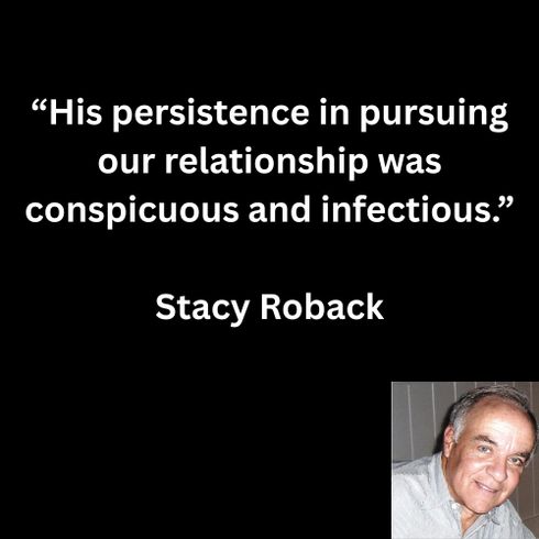 Stacy Roback and Tom