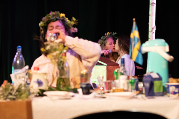 Vi försökte göra en folklig sommarföreställning