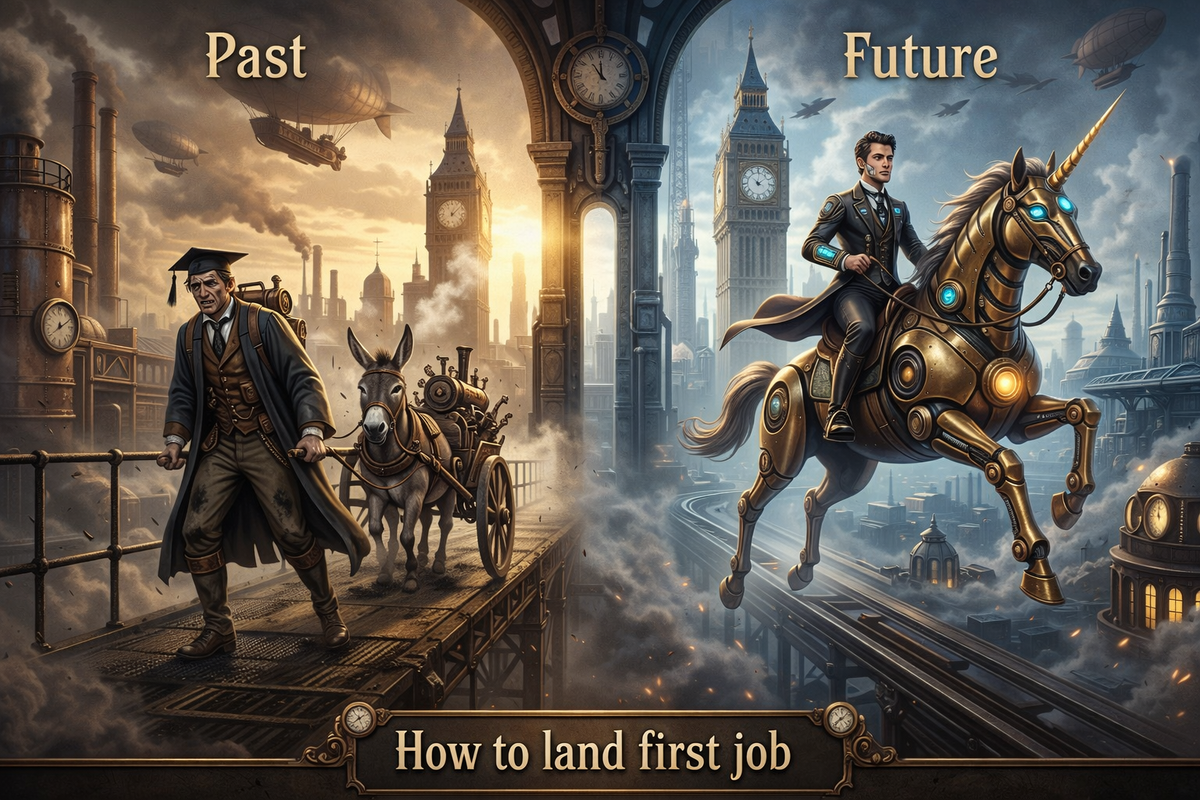 How to land first job