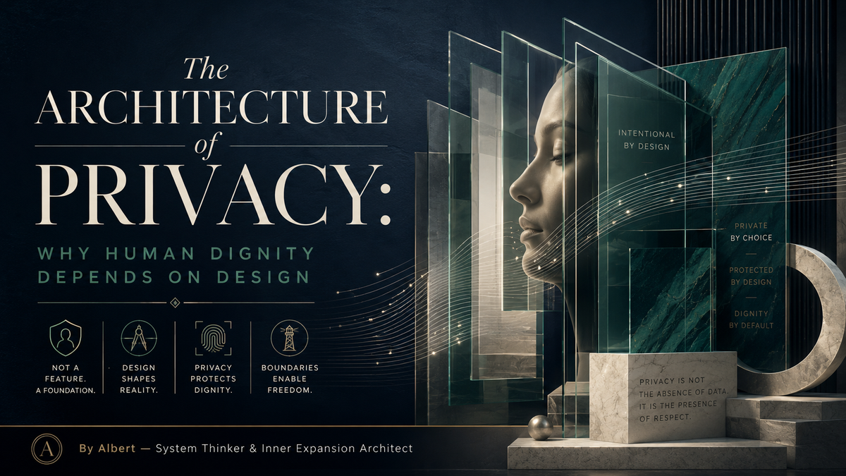 Privacy is not an accident. It is a design choice that protects human space.