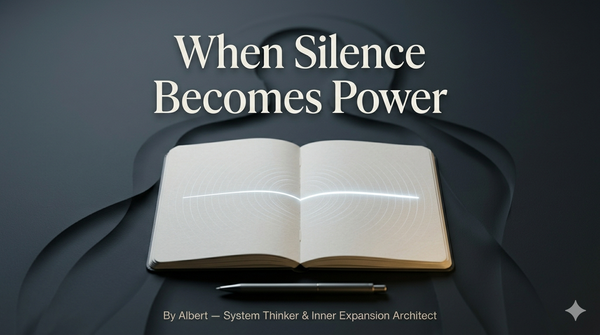 A quiet practice that turns reflection into real psychological movement.