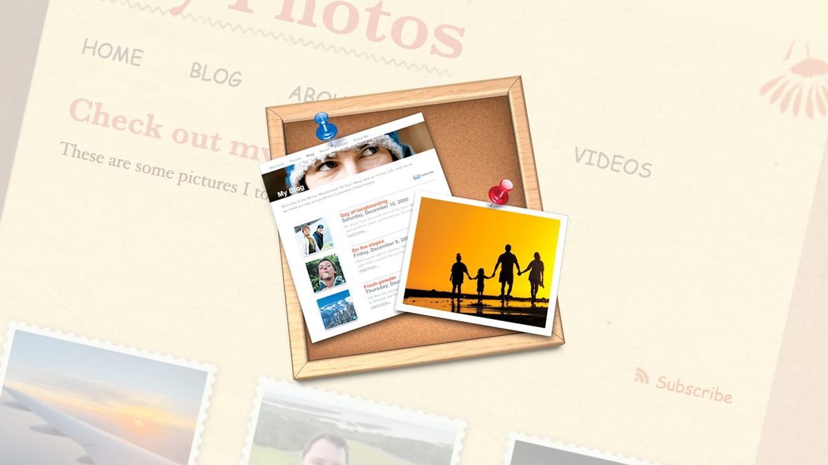 I made a website with Apple iWeb in 2025