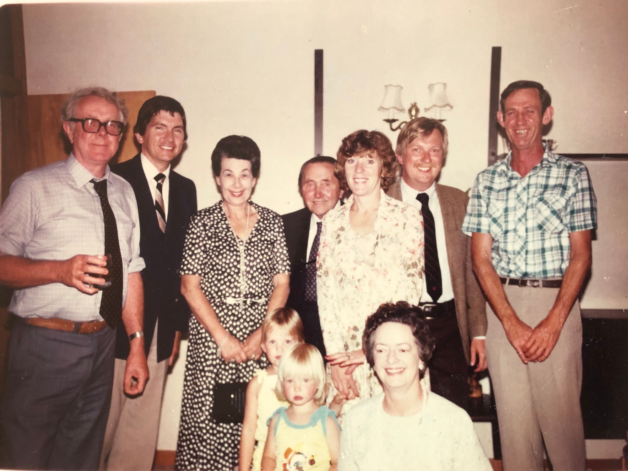 Miet Wnorowski (centre) with Dairy Board colleagues