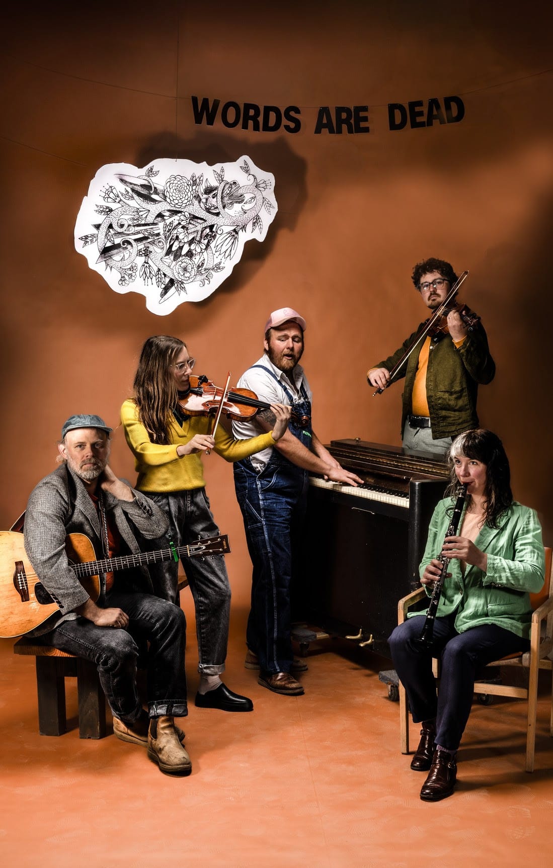 Horse Feathers Announces 20th Anniversary Reissue of Their Long Out of Print Debut Album, Words Are Dead + US Tour