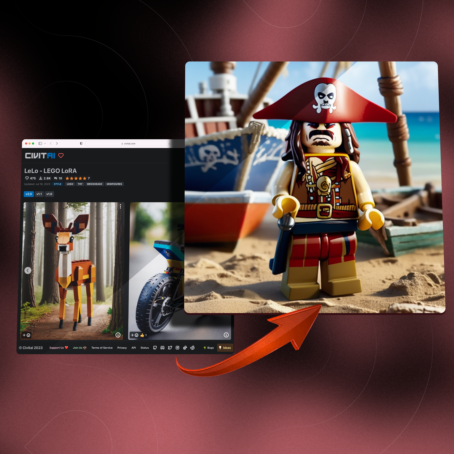 Create amazing arts incorporating LoRA models with Think Diffusion and Stable Diffusion