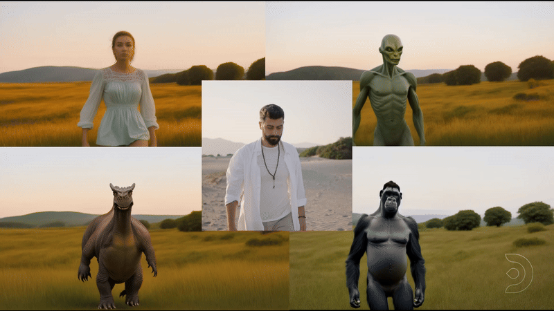 A Vid2Vid ComfyUI RAVE workflow to transform your main character