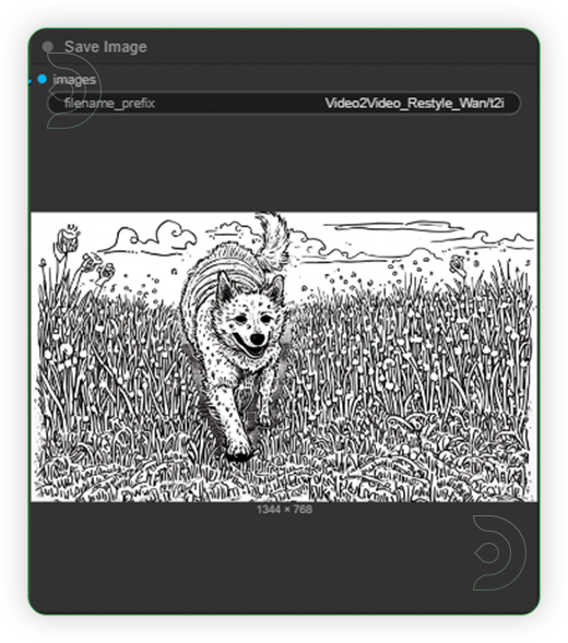 ThinkDiffusion StableDiffusion ComfyUI video2video Wan Style stage 1 check output