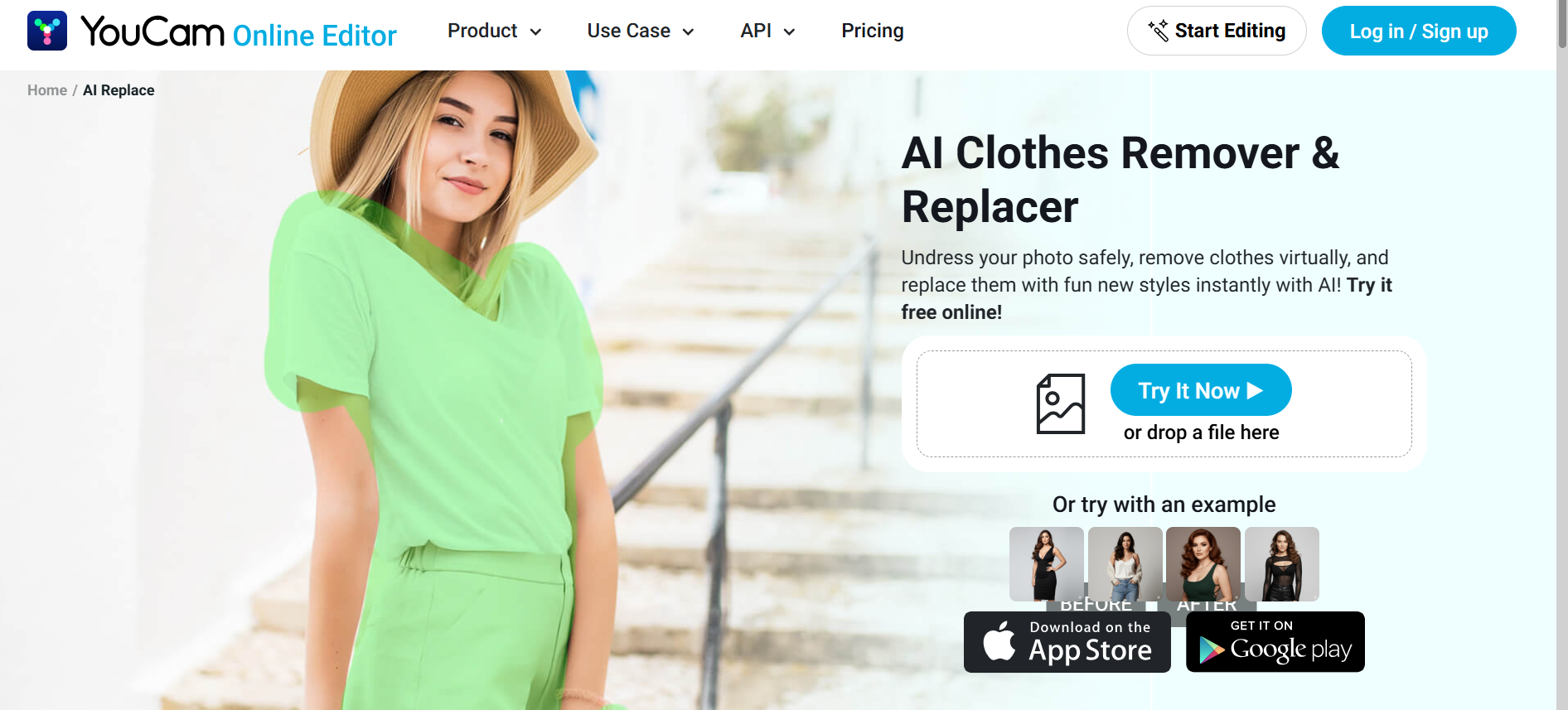 YouCam Online Editor photo