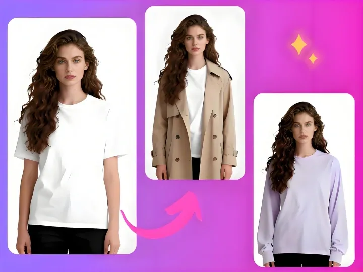 AI clothing changer phot