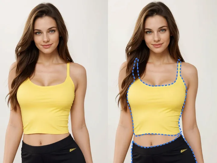 her undressing image