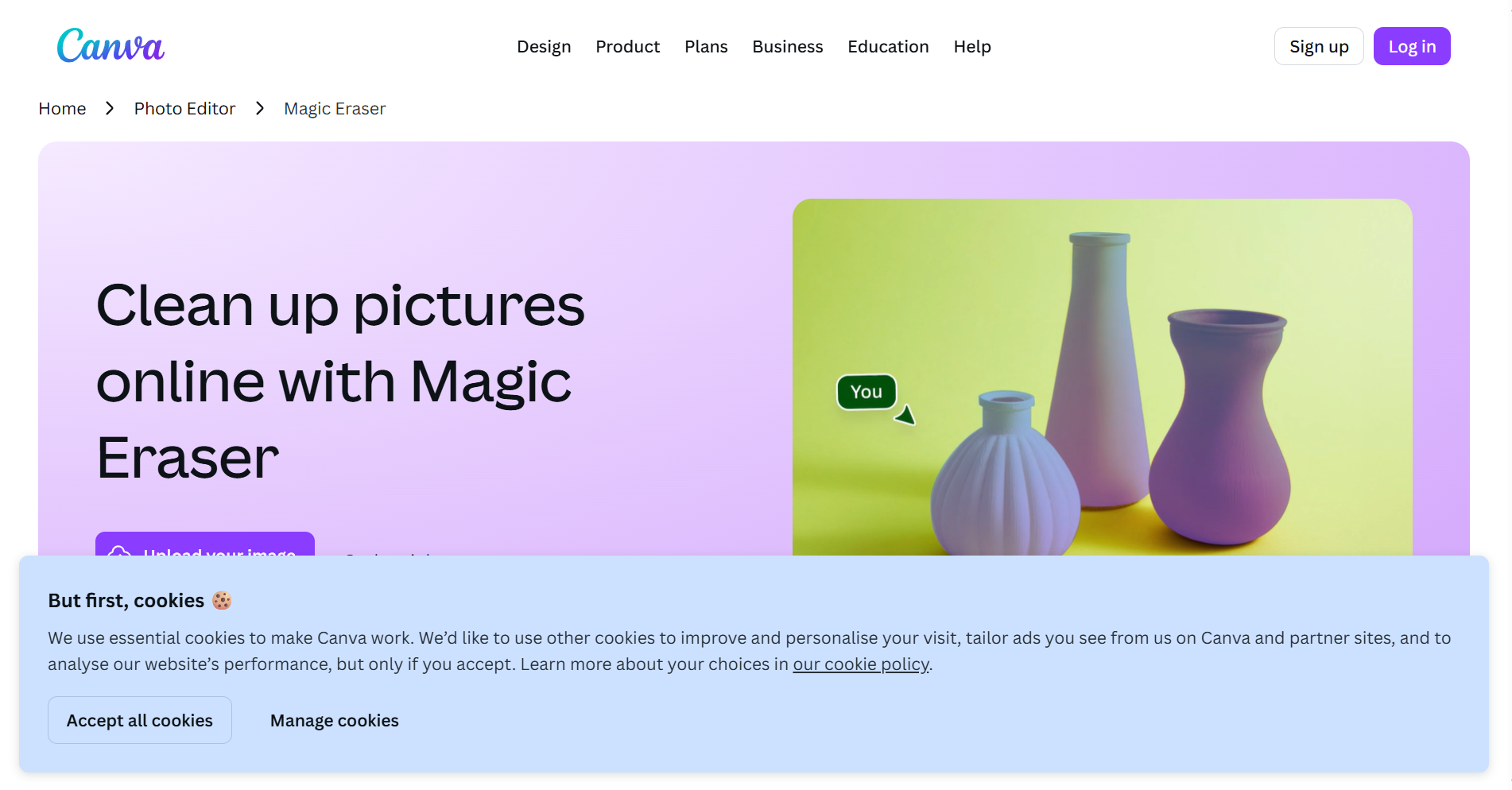 Canva Magic Eraser