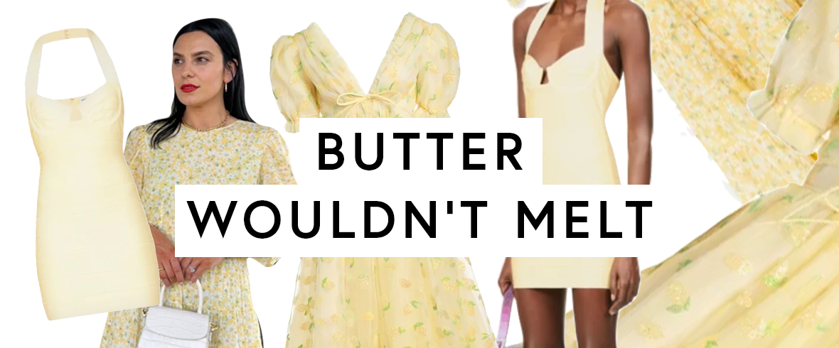 Butter wouldn't melt yellow trend