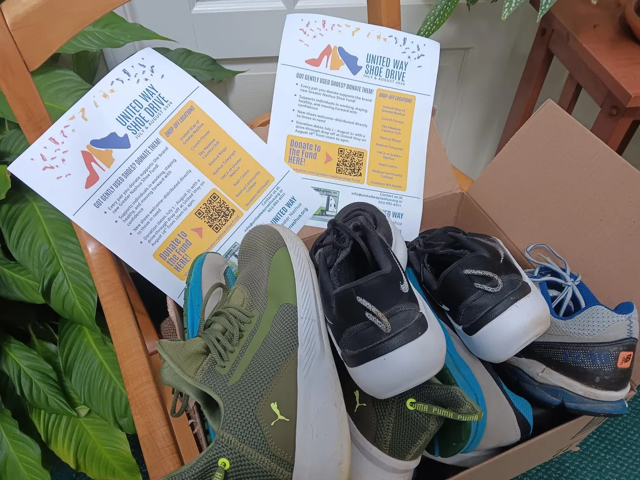 United Way of Greater Nashua launches Summer Shoe Drive to support local neighbors through Greater Nashua Shoe Fund