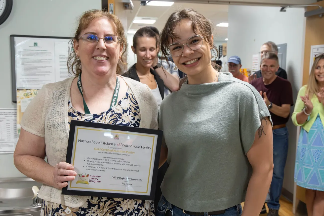 Nashua Soup Kitchen & Shelter hits Gold benchmark in New Hampshire Food Bank program