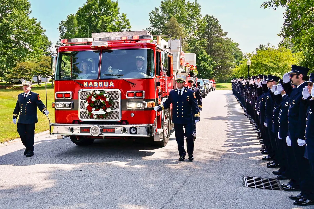 Nashua Fire Rescue and Board of Fire Commission honor the life and legacy of retired Deputy Fire Chief Glenn Telgen