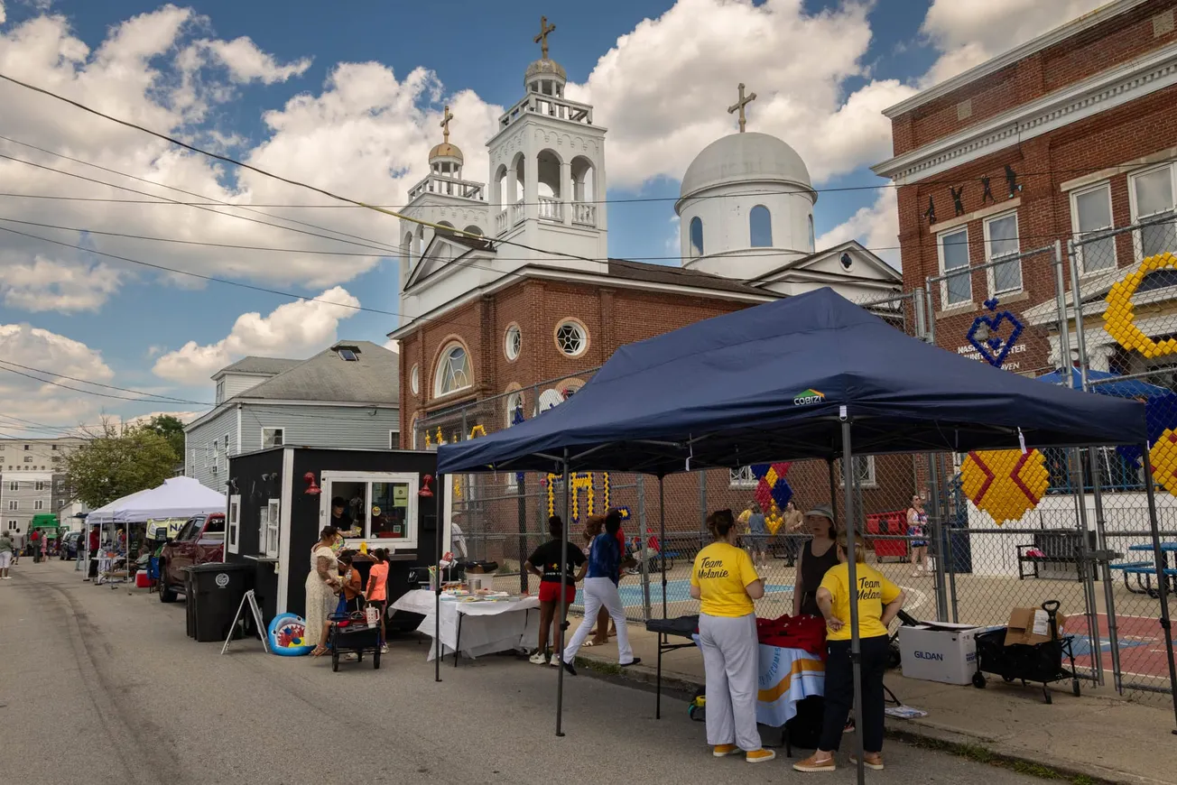 Tree Streets Block Party turns Ash Street into a community hub for neighbors and nonprofits