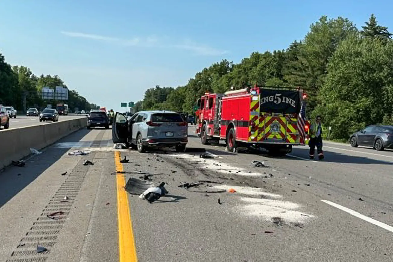Driver deceased following crash in Nashua