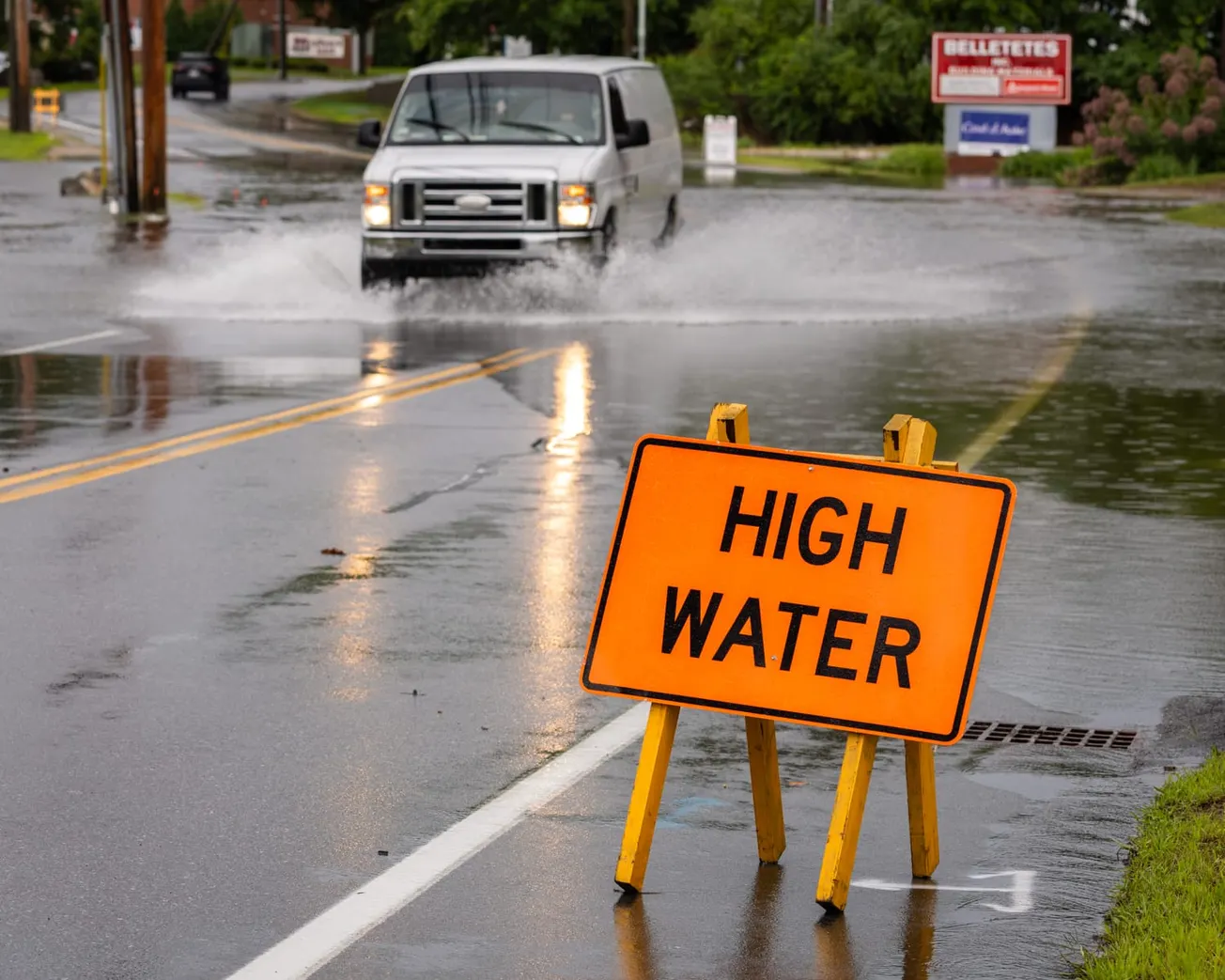 Nashua hit by heavy rain, flash flood warnings