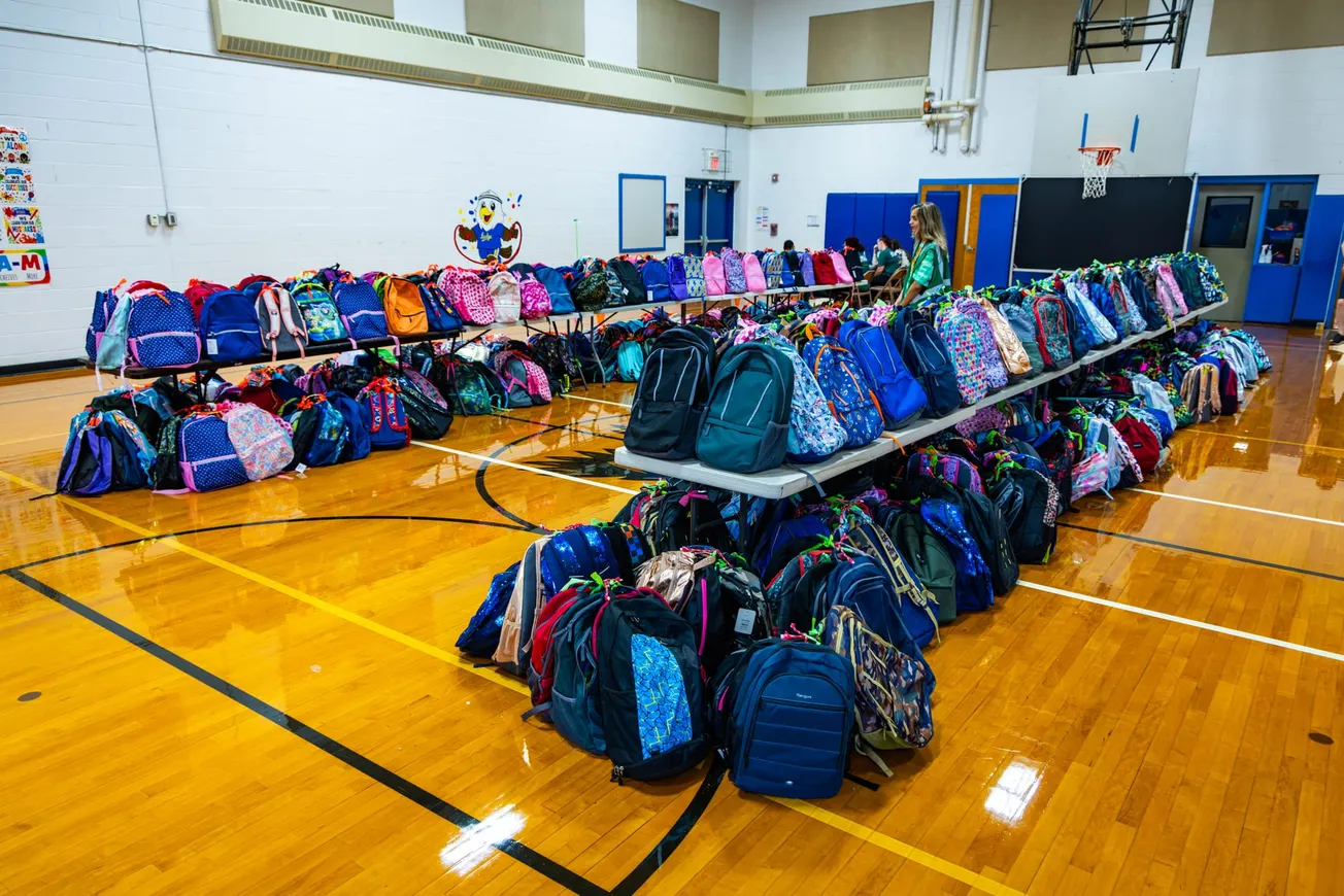 Nashua families get back-to-school help through NSKS backpack drive