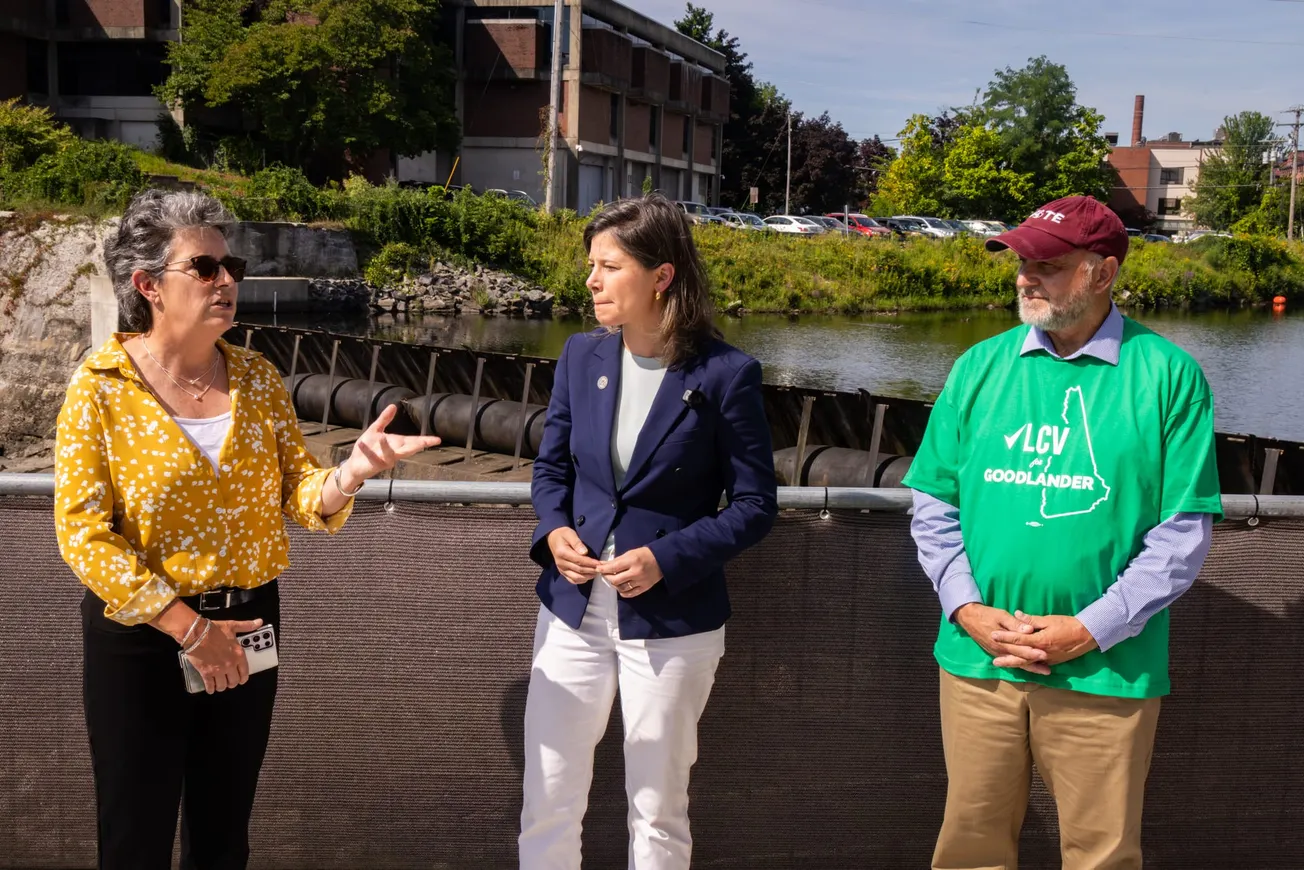 Nashua hydro facility frames Goodlander LCAF endorsement event