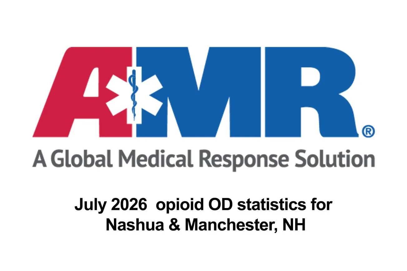 AMR's July report: Nashua on pace for fifth straight year of declining opioid overdoses