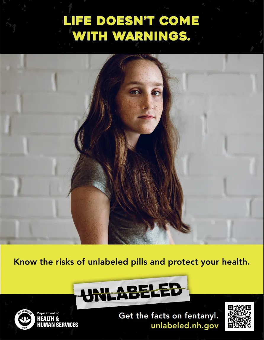 New Hampshire Launches “Unlabeled” Youth-Focused Fentanyl Awareness Campaign