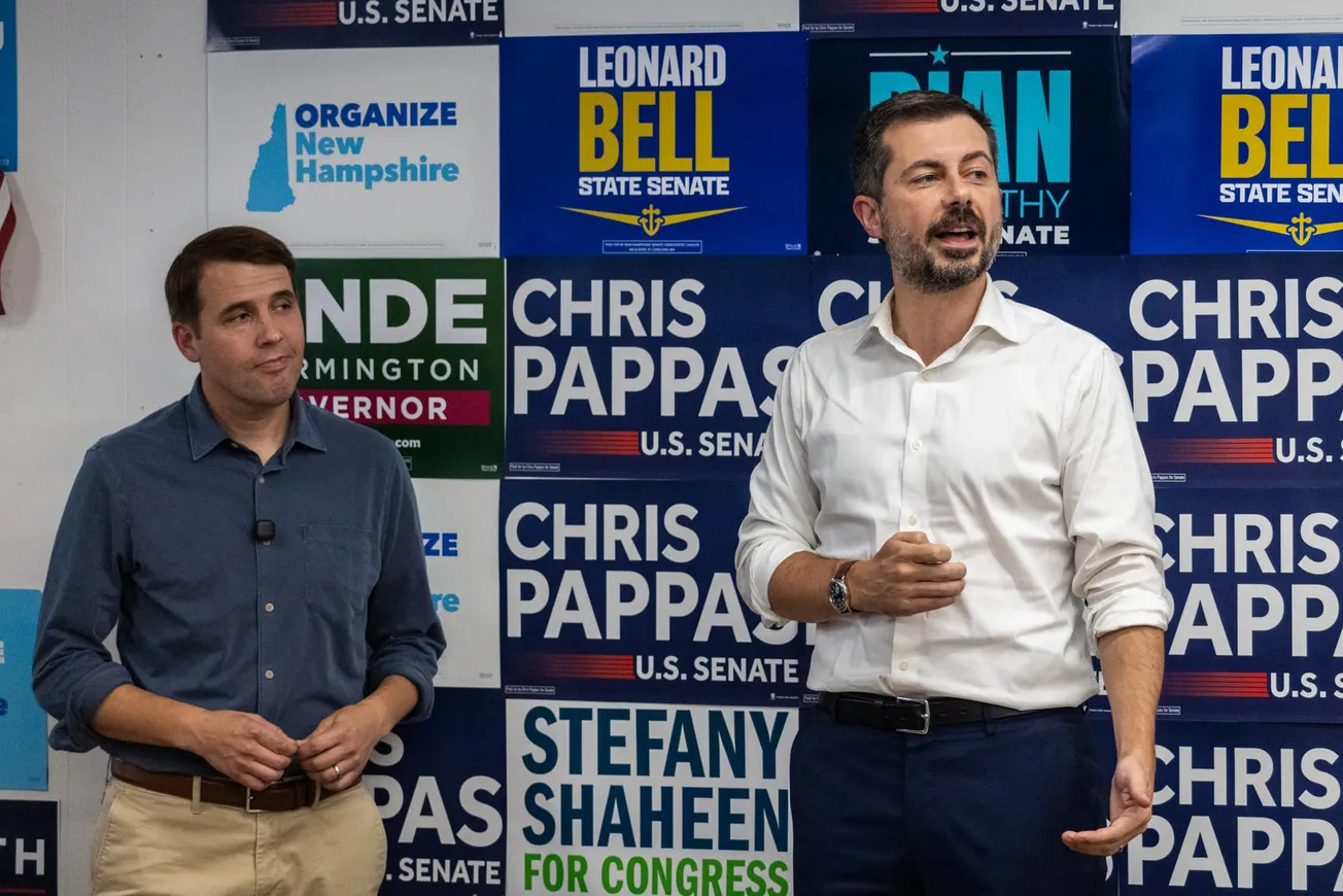 Pappas, Buttigieg emphasize affordability, voter outreach in Manchester