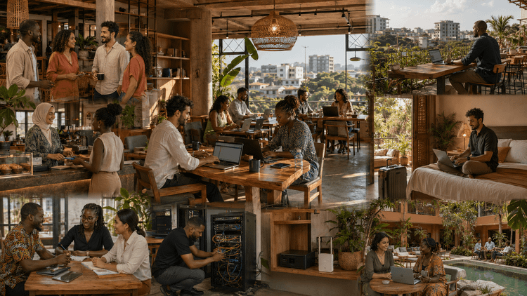 African Coworking Overview.