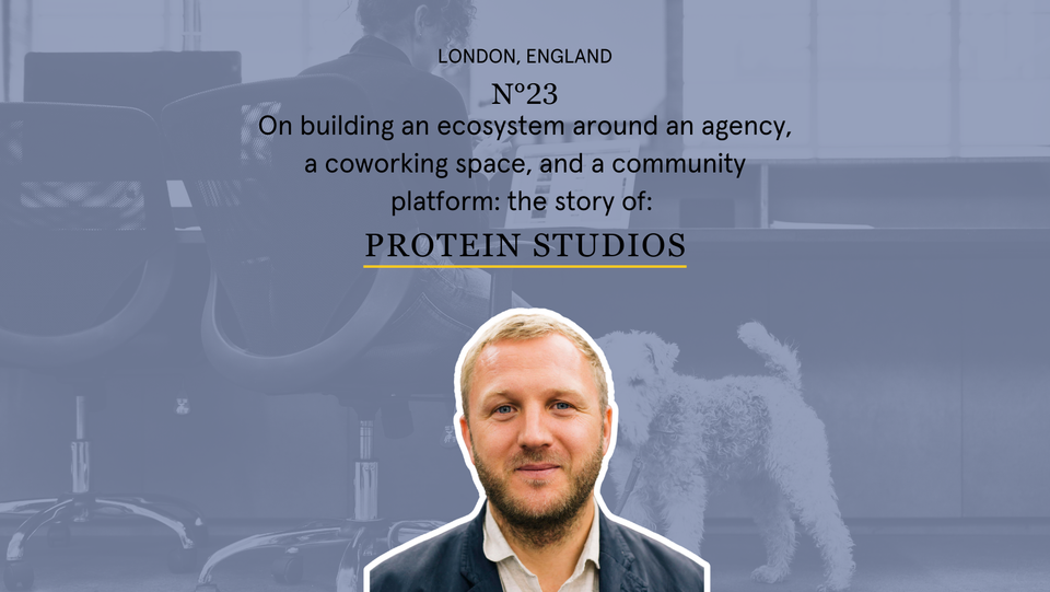 Protein Studios, Coworking London, Coworkies, Coworking Book
