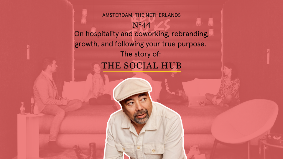 The Social Hub, Coworking Amsterdam, Coworkies, Coworking Book