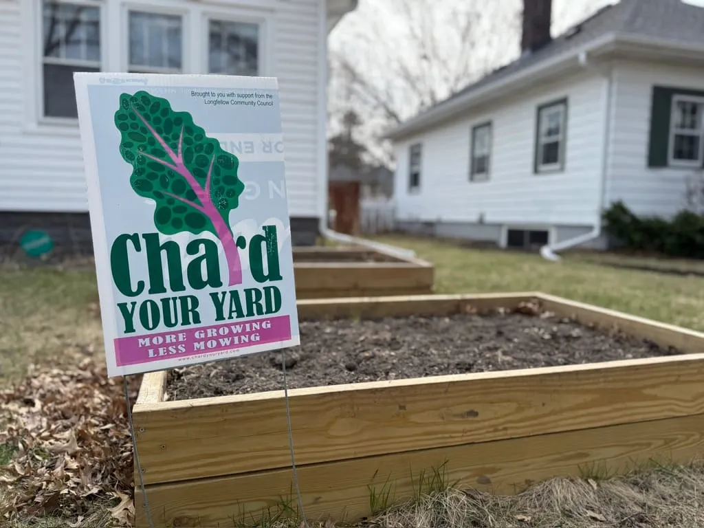 🥬 Chard Your Yard kicking off its annual garden building spree
